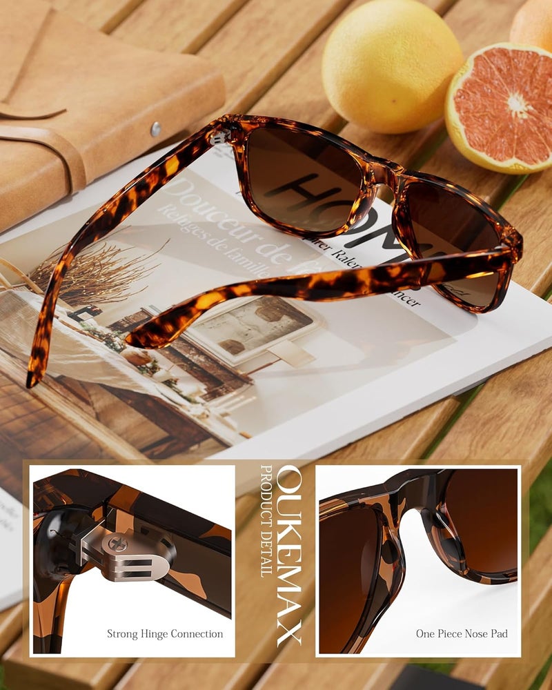 OUKEMAX Sunglasses-women Polarized Sunglasses-womens: Trendy Sun Glasses polarized UV400 Protection Fashion Sun glasses - Image 5
